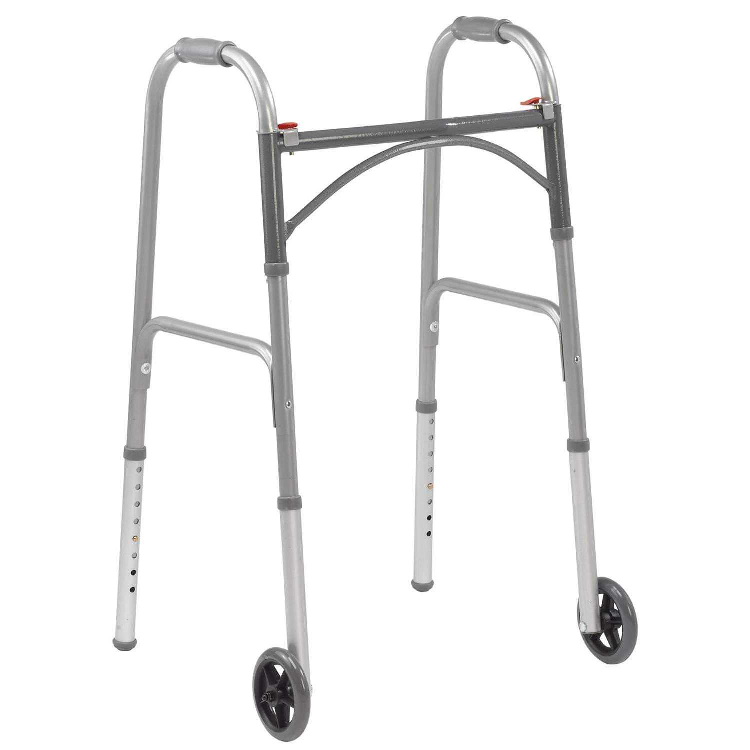Competitive Edge 2-Button Walker With 5″ Wheels