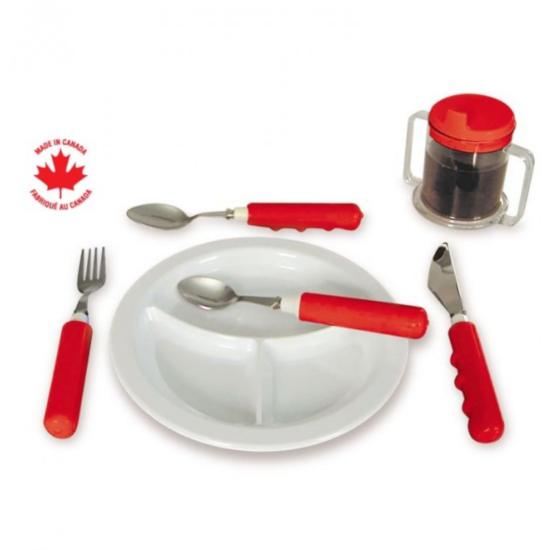 Deluxe Red Tableware Kit