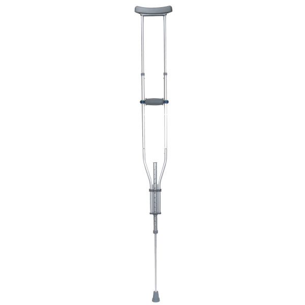 Universal Aluminum Crutch With Accessories