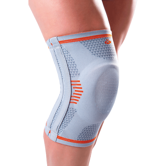 Elastic Knee Support With Lateral Stabilizers