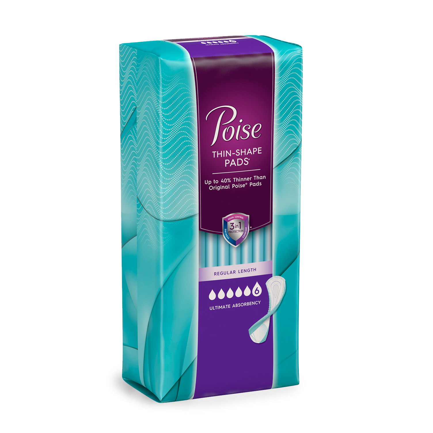 Poise Thin-Shape Ultimate Pads